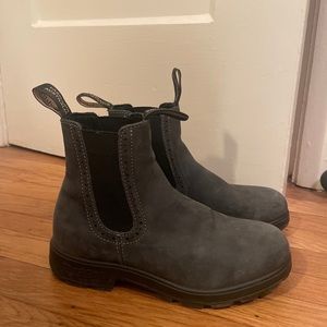 Blundstone Chelsea Rustic Black Tall Boot